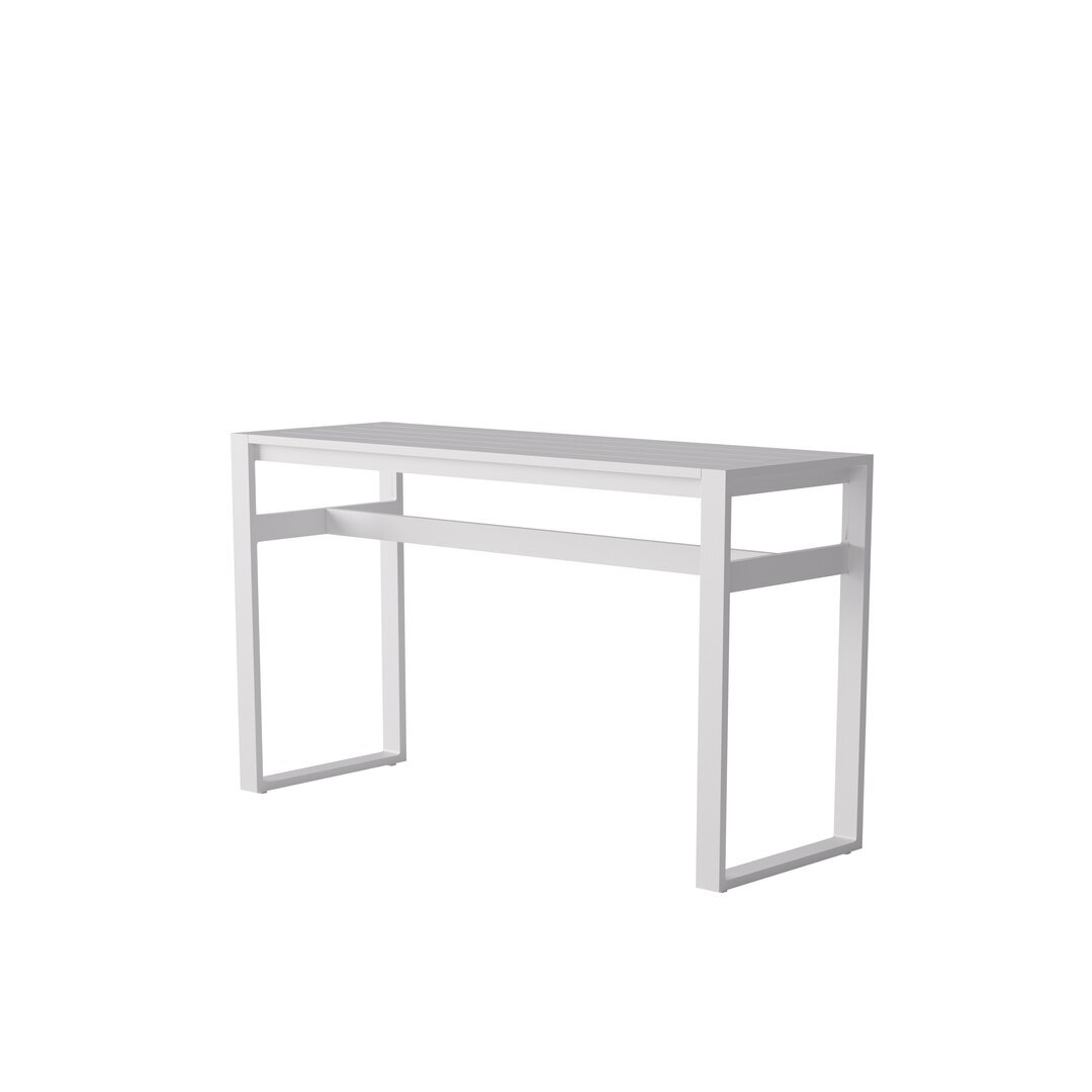 Case Eos Rectangular Bar Table - White