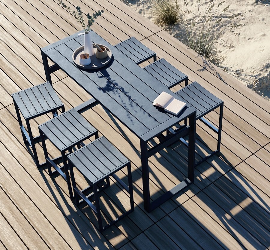Case Eos Rectangular Bar Table