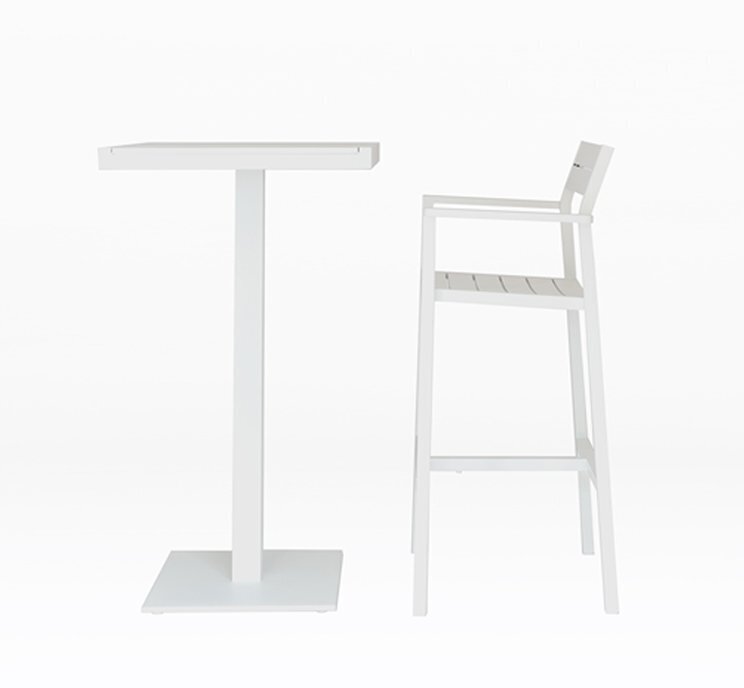 Case Eos Bar Table - White
