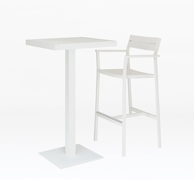 Case Eos Bar Table - White