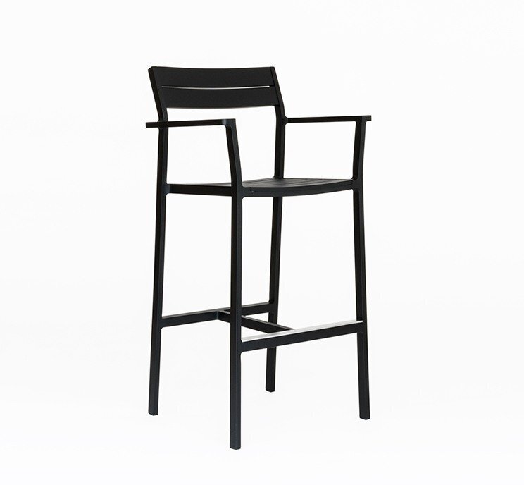 Case Eos Bar Stool - Black