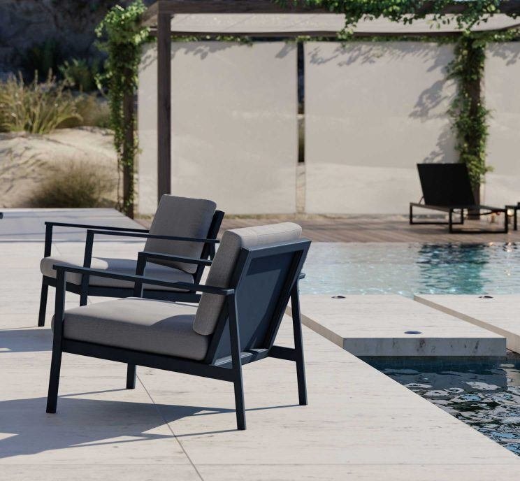 Case Eos Sofa Armchair - Black