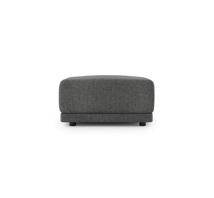 Case Kelston Ottoman - Fabric: Tundra Pumice