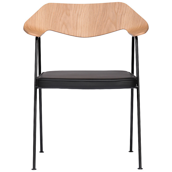 Case Furniture 675 - Stuhl - Oak and Black