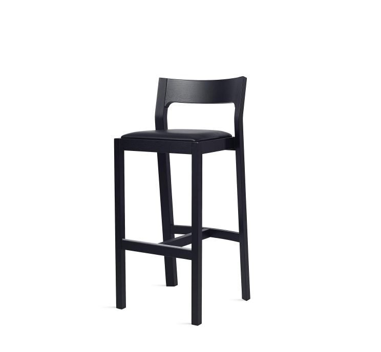 Case Furniture Profile - Barstuhl - Black/ Black