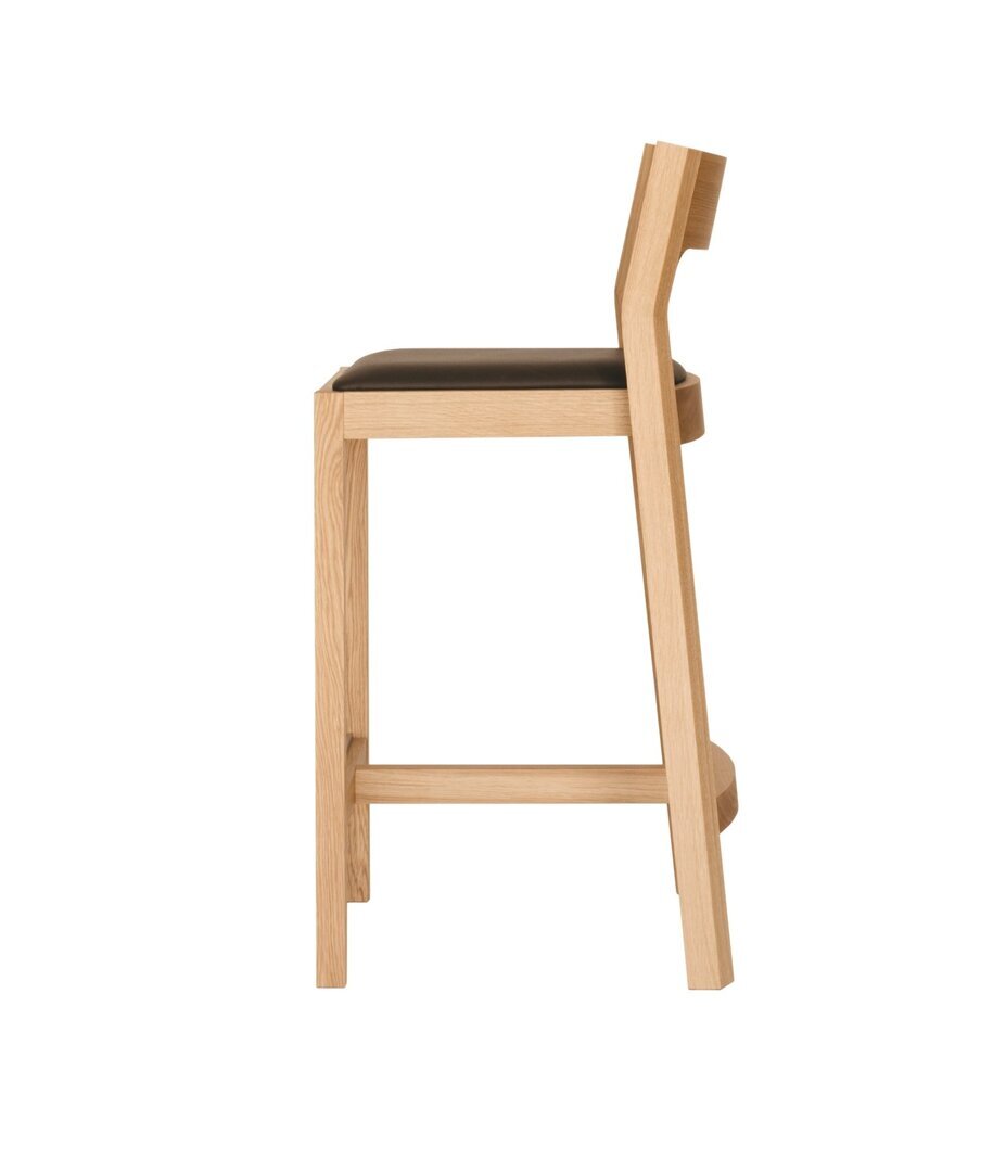 Case Profile Stool - Counter Stool - Oak