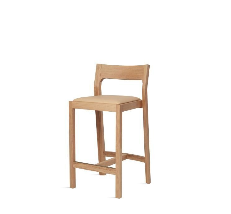 Case Profile Stool - Counter Stool - Oak / Brown