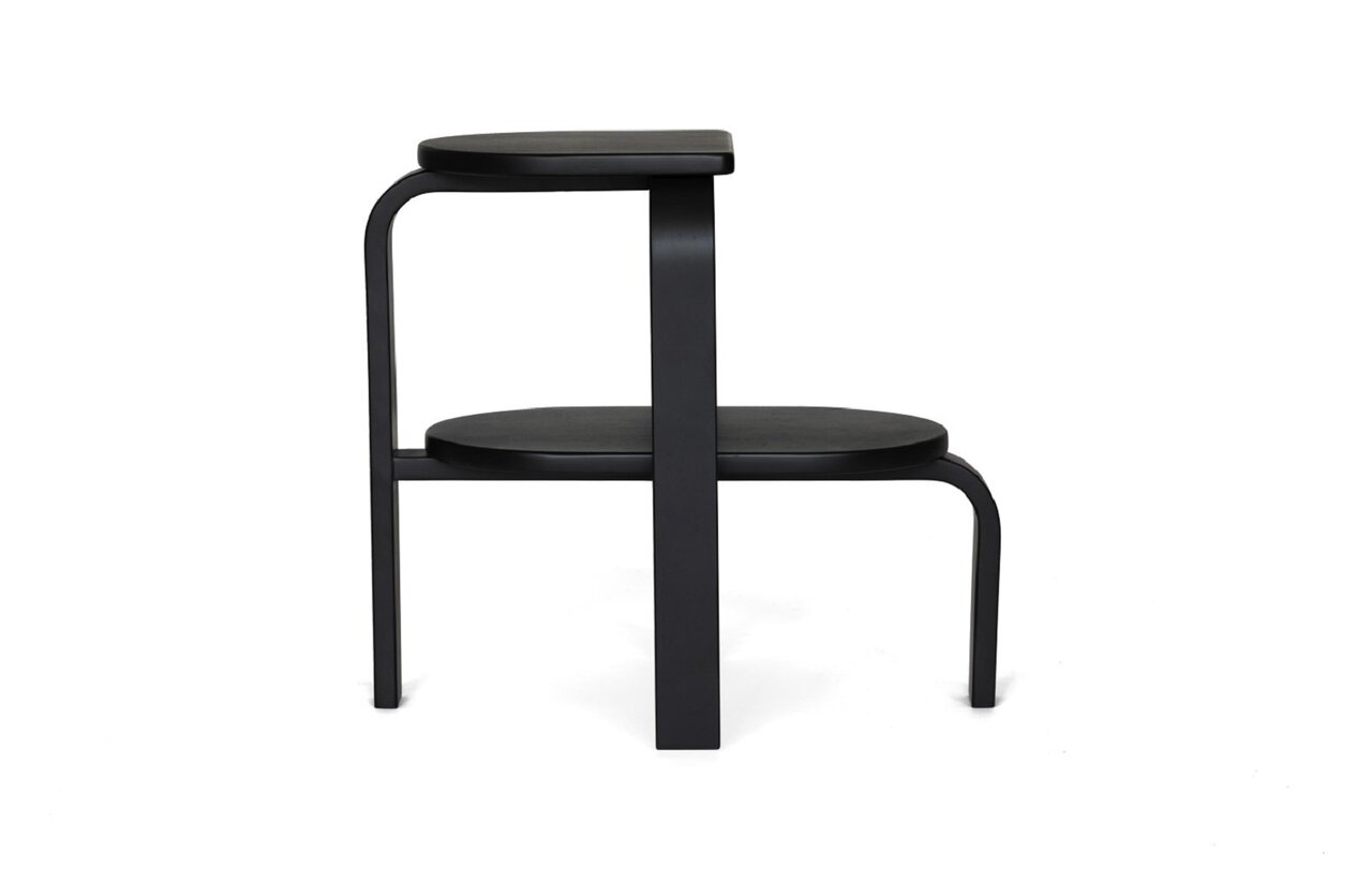 Case Altura - Tritthocker - Black Stain