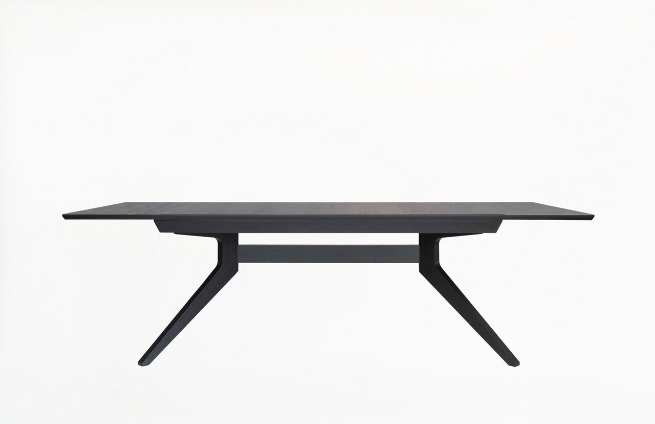 Case Cross - Esstisch - Black stain