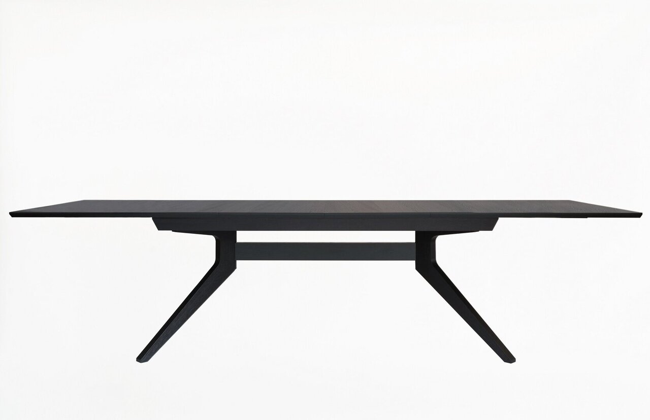 Case Cross - Esstisch - Black Stain 