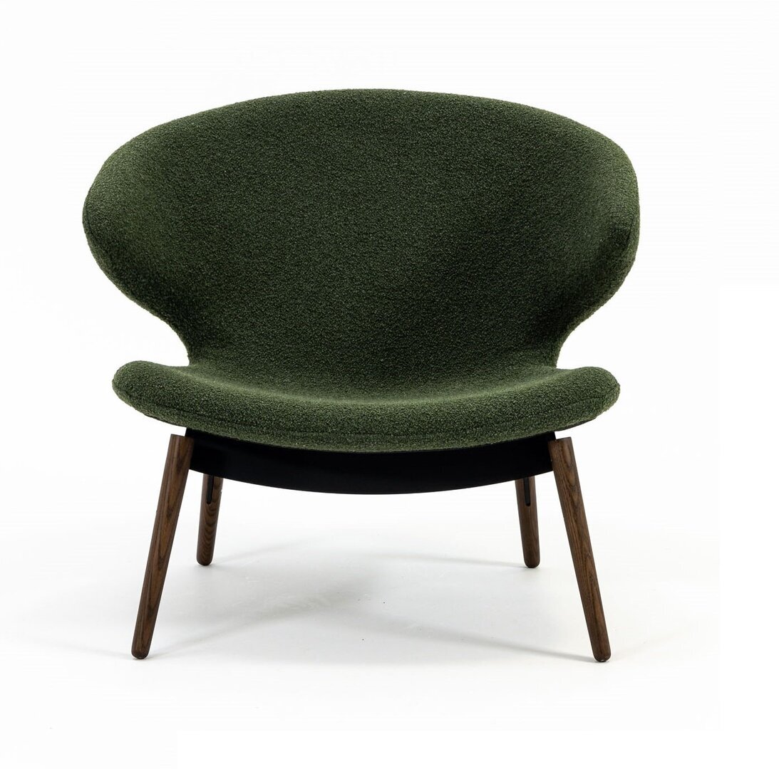 Case Ella - Lounge Sessel - moss-walnut