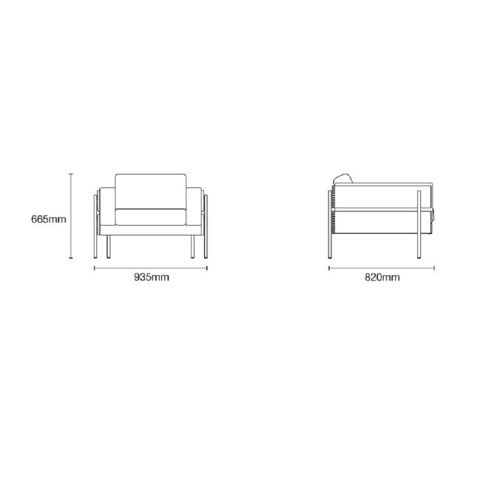 Case Forum -  Armsessel