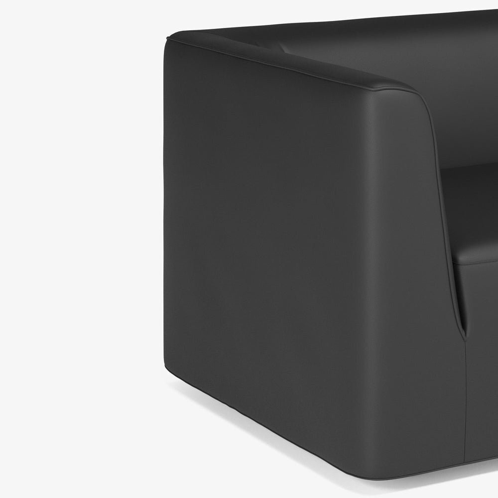 Case Furniture Rene - Sessel - Raise Leather Black