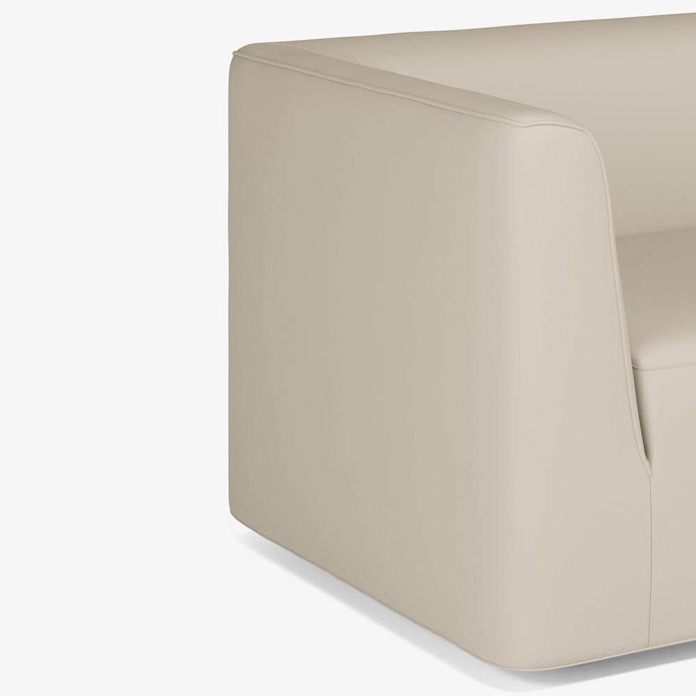 Case Furniture Rene - Sessel - Raise Leather Gesso