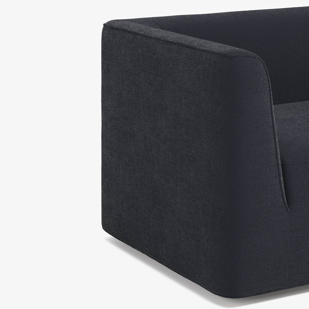 Case Furniture Rene - Sessel - Pebble Weave Lapis