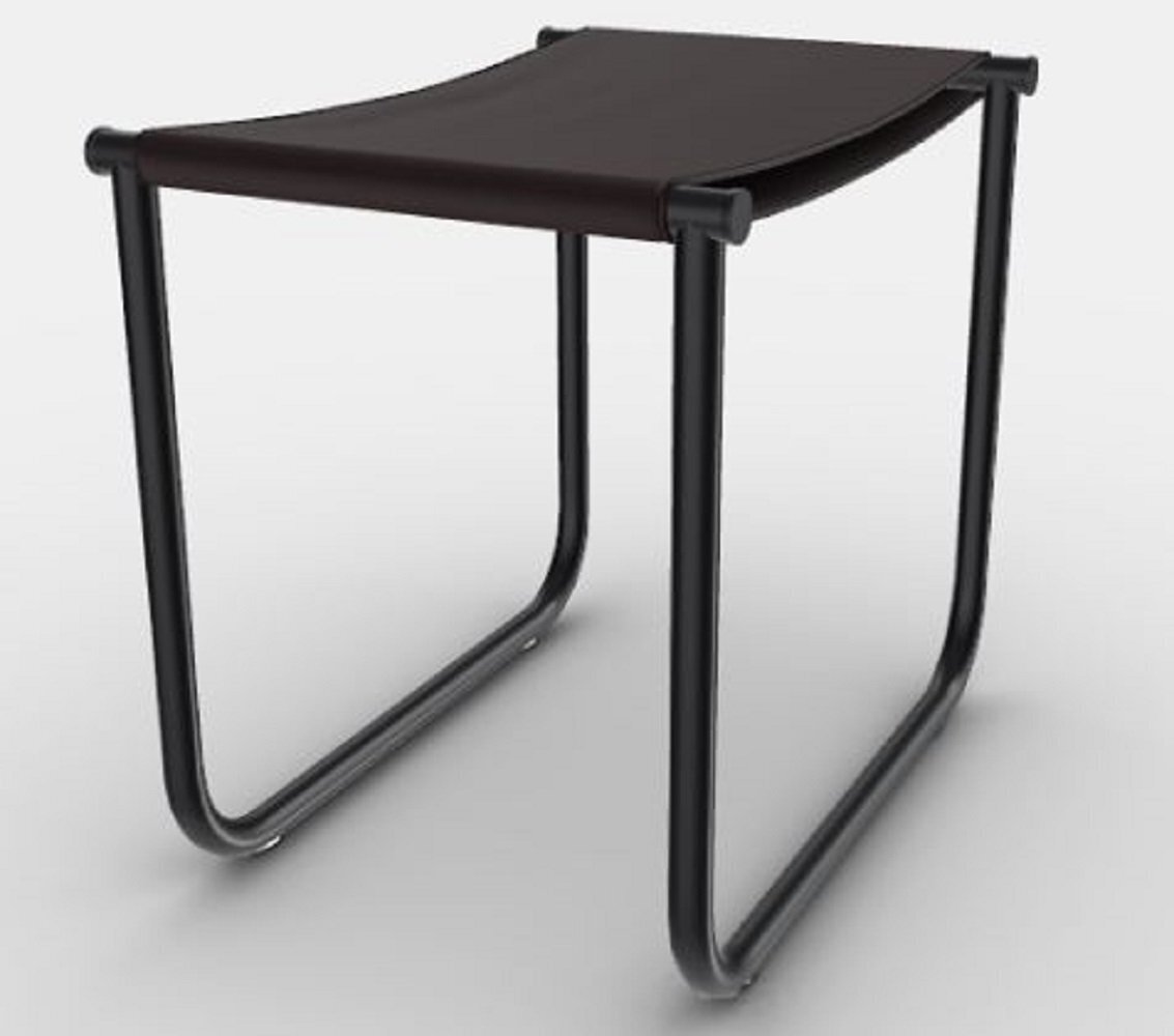 Cassina 9 Tabouret - Hocker - Schwarz Lackiert
