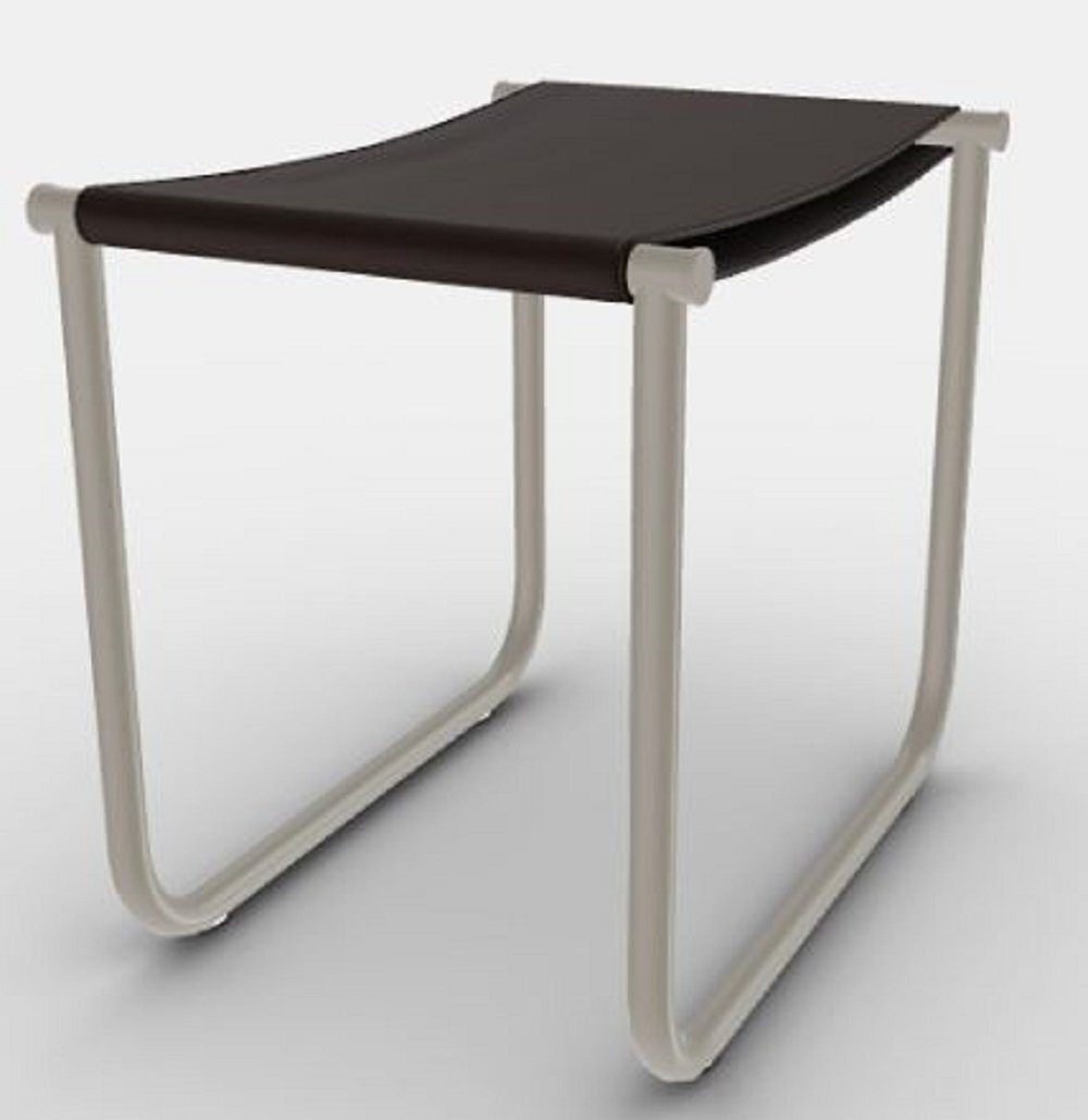 Cassina 9 Tabouret - Hocker - Schlamm Lackiert