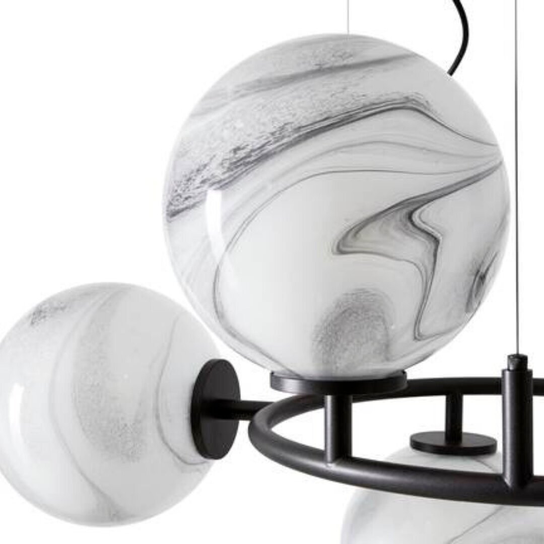 Cassina Constellation - Pendelleuchte - Weiss marmoriert