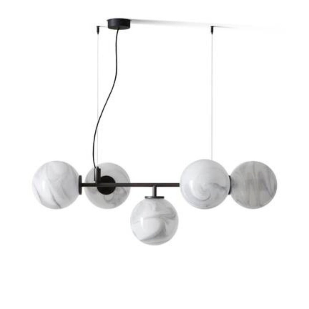 Cassina Starburst - Pendelleuchte - Weiss marmoriert
