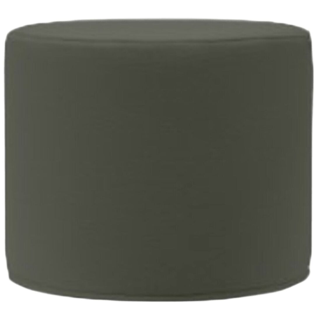 Softline Hoher Hocker Drum von Softline Felt Melange - 294 Dark Green