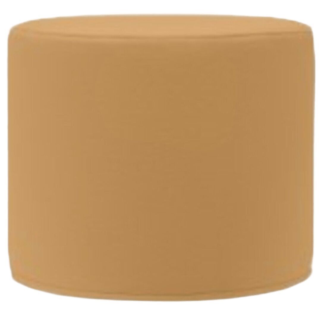 Softline Hoher Hocker Drum von Softline Felt Melange - 296 Ochre
