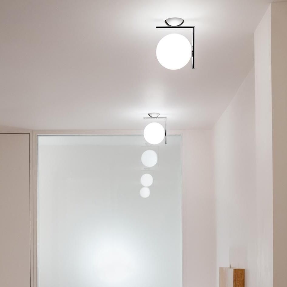 Flos IC C/W2 Wandleuchte / Deckenleuchte
