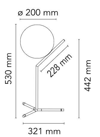 Flos IC T1 Tischleuchte