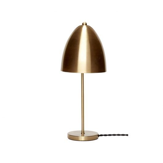 Huebsch Tischlampe Messing Metall ø15