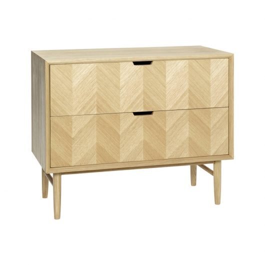 Huebsch Kommode Eiche FSC natur h65cm
