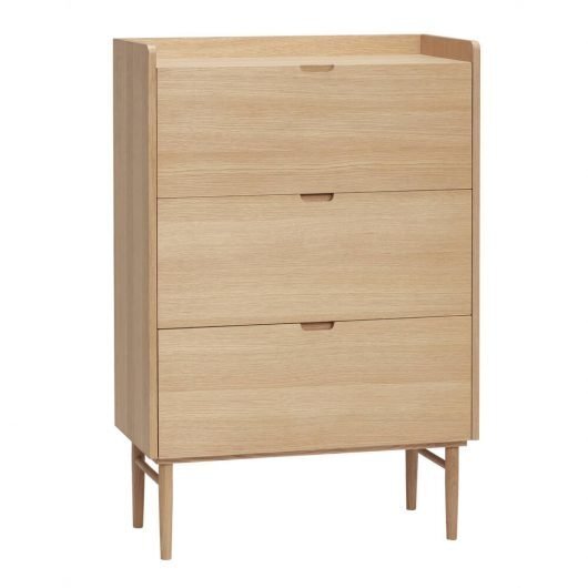 Huebsch Kommode Eiche natur h120cm