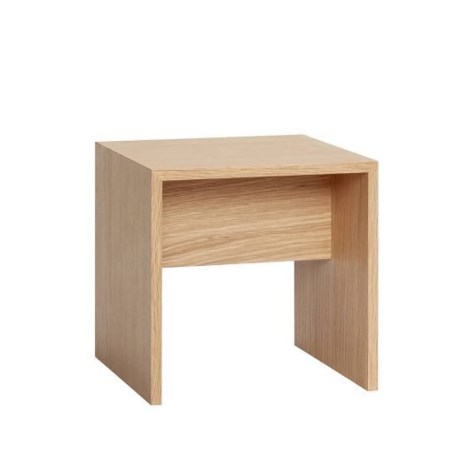 Huebsch Tisch Eiche FSC natur h40cm