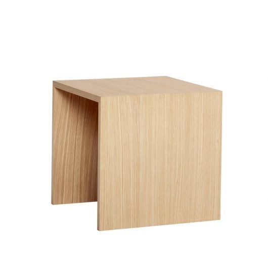 Huebsch Tisch Eiche FSC natur h40cm
