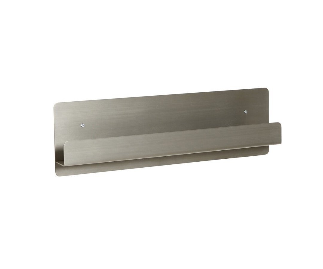 Huebsch Regal Metall Grau 50X15X5Cm