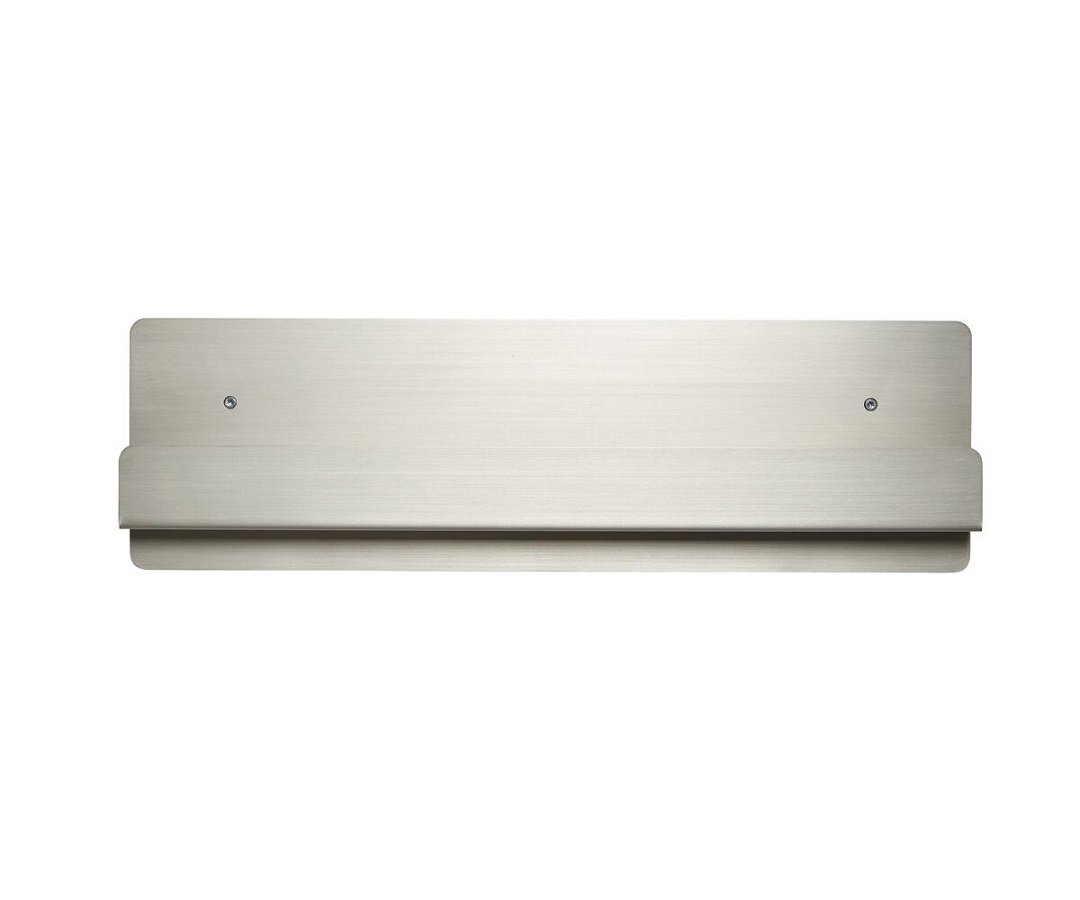 Huebsch Regal Metall Grau 50X15X5Cm