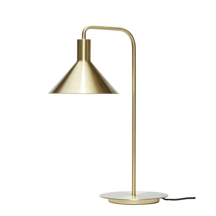 Huebsch Tischlampe Metall - Messing