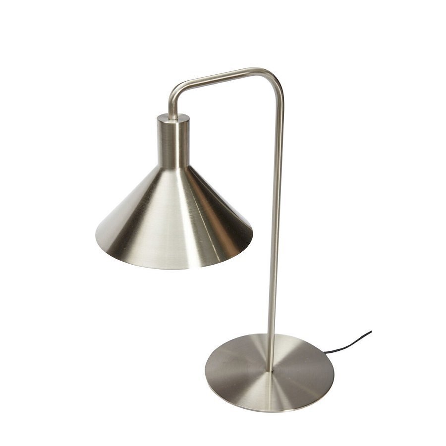 Huebsch Tischlampe Metall - Nickel