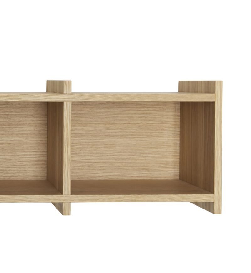Huebsch Focal Shelf Unit Natural