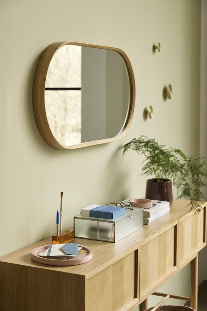 Huebsch Herringbone Console Table Drawers Natural