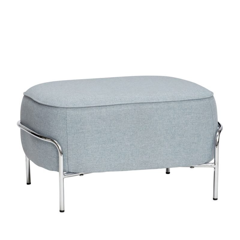 Huebsch Kumo Pouf Light blue