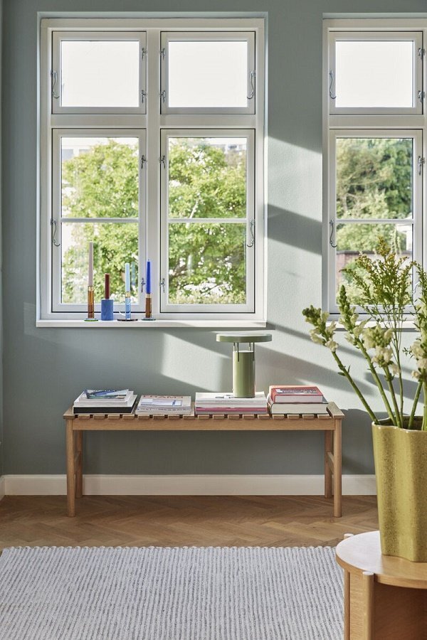 Huebsch Row Bench Natural