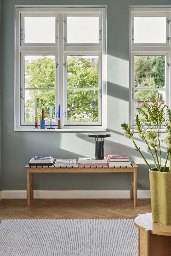 Huebsch Row Bench Natural