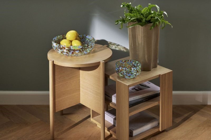 Huebsch Merge Side Table Natural