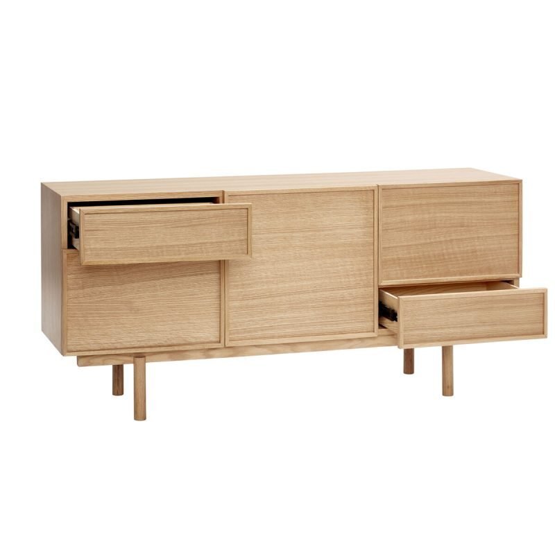 Huebsch Cube Sideboard Natural