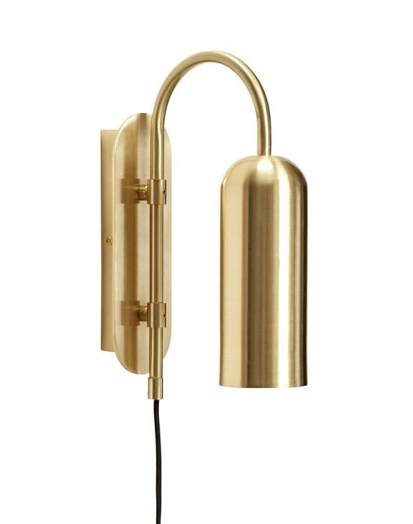 Huebsch Zenith Wall Lamp - Brass