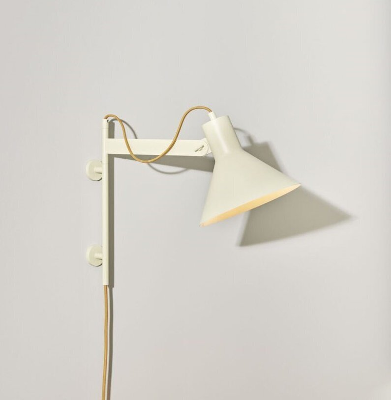 Hübsch Studio Wandlampe Beige