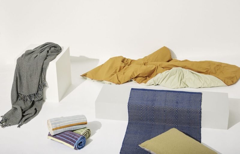 Huebsch Mellow Runner Blue
