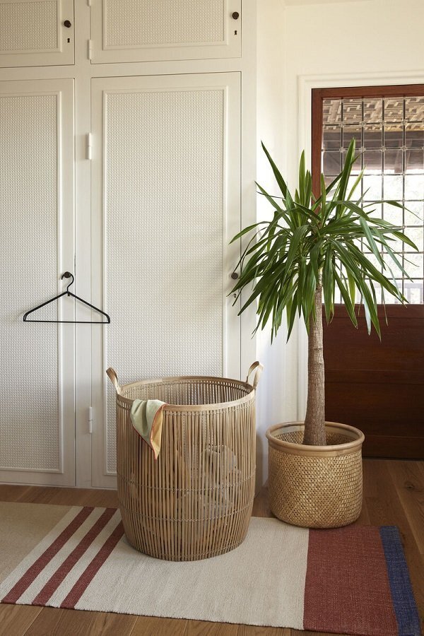 Huebsch Vantage Baskets Large Natural (set of 2)