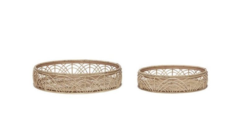 Huebsch Formu Baskets Large Natural (set of 2)