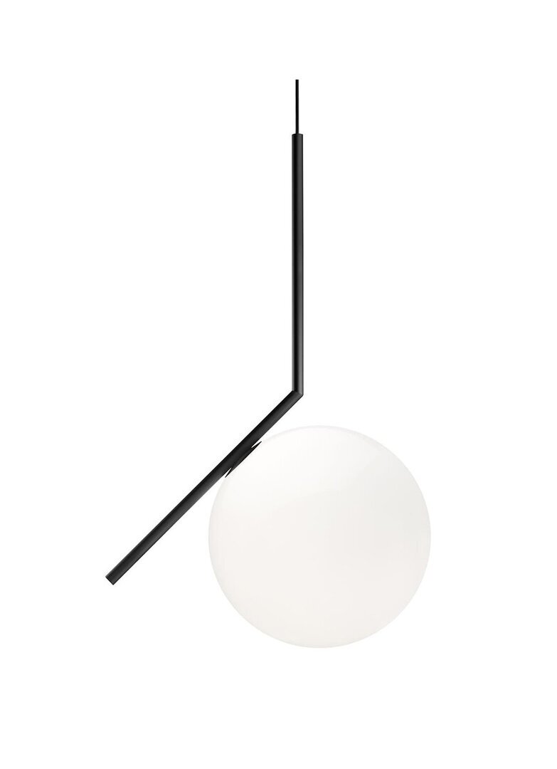 Flos IC S2 Pendelleuchte - schwarz
