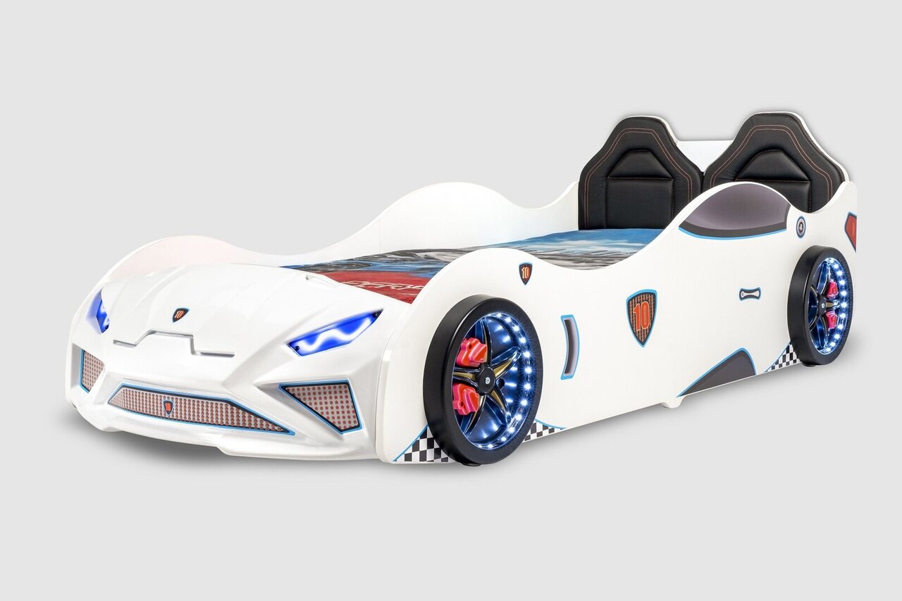 Autobetten LAMBO-RS 2 SEAT - Weiß